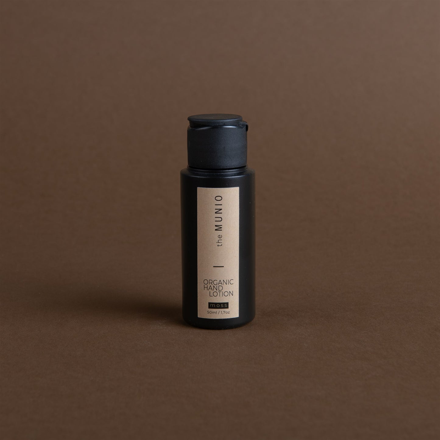 Moss organic hand lotion in 50ml travel size