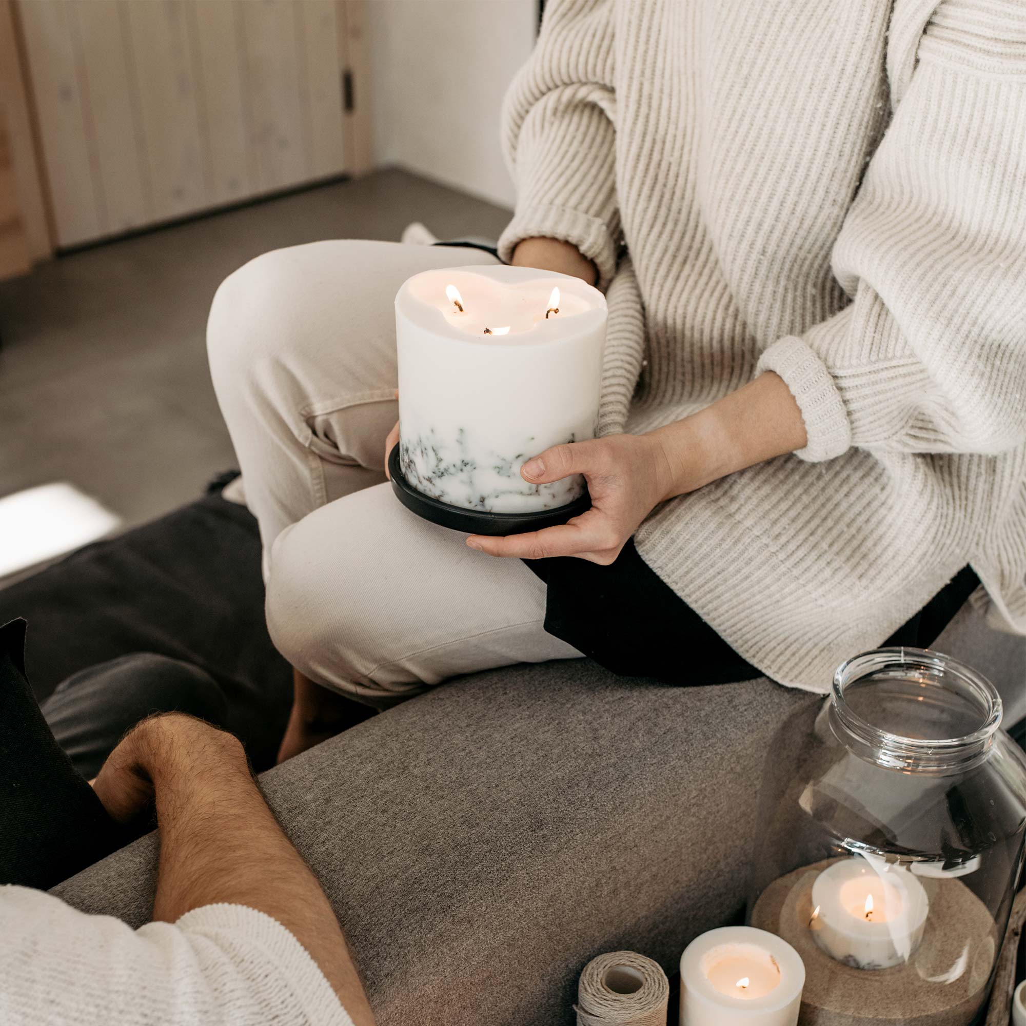 MOSS LARGE 3-WICK CANDLE